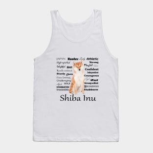 Shiba Inu Traits Tank Top